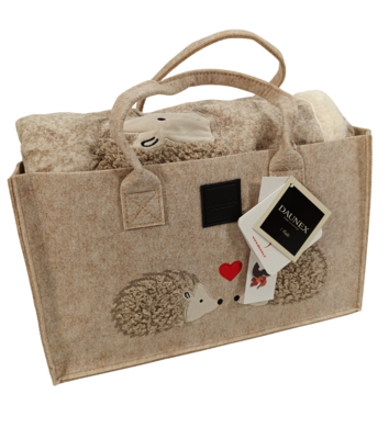 PLAID IN BORSA FELTRO MORBIDOTTO FRIEND 130X160 Tellini S.R.L. Velkoobchodní oblečení